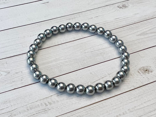Solid Silver Ball Band, 6mm