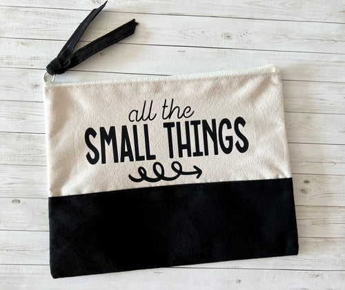 All the Small Things Zipper Pouch