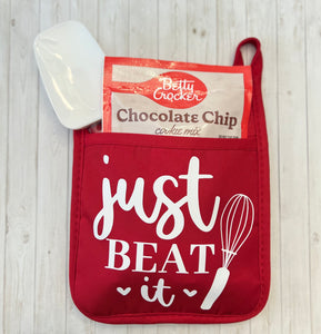 Hot Pot Mitt/Holder Gift Set