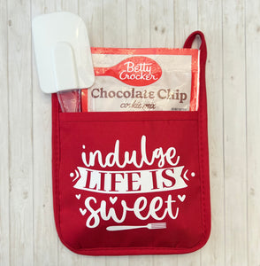 Hot Pot Mitt/Holder Gift Set